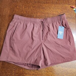 NWT Men’s VRST everyday shorts size XL 5 inch inseam desert rust color